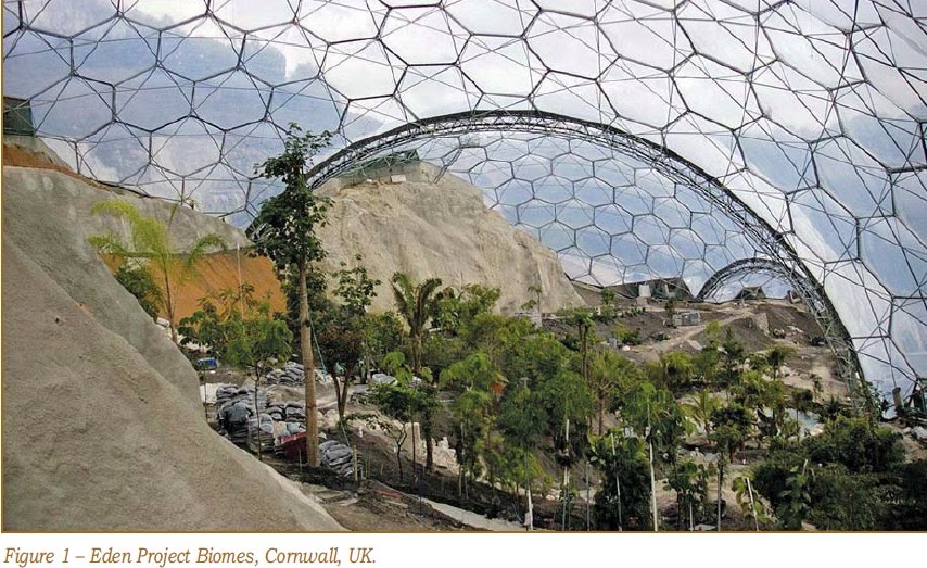 eden project greenhouse				